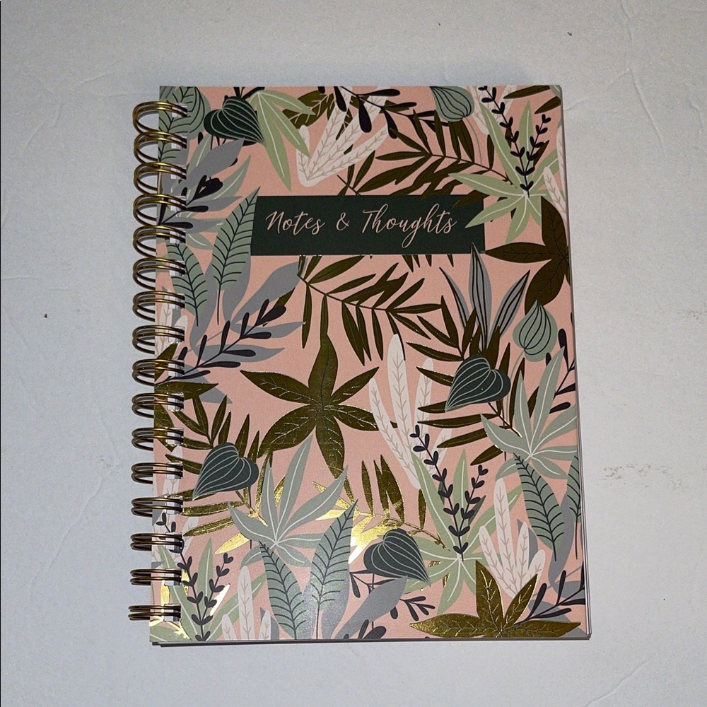 Notes & Thoughts Journal Notebook Ruled Line, Thankful Diary, Inspirational - Picture 2 of 9